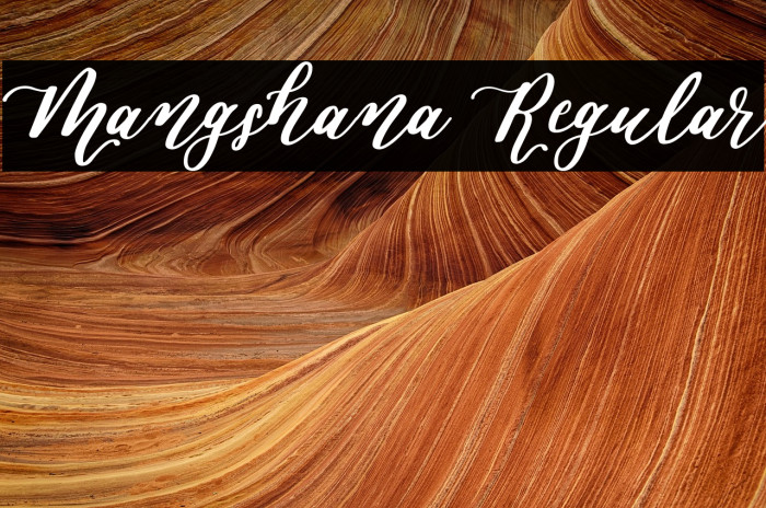 Mangshana Regular Example 1