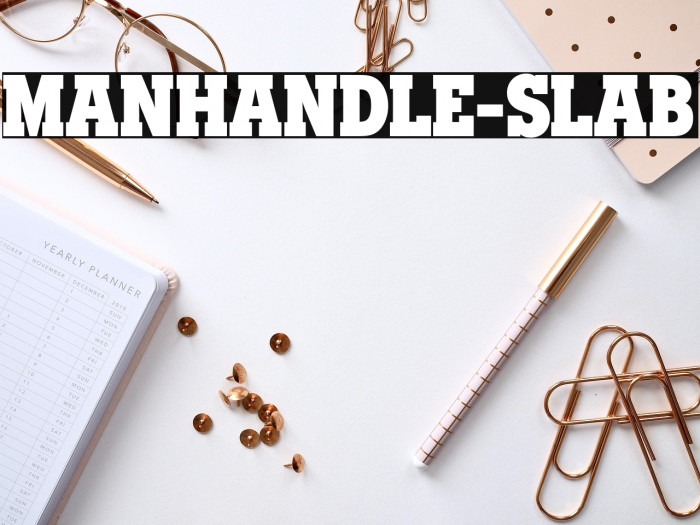 Manhandle-Slab Example 1