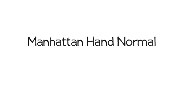 Manhattan Hand Normal Logo