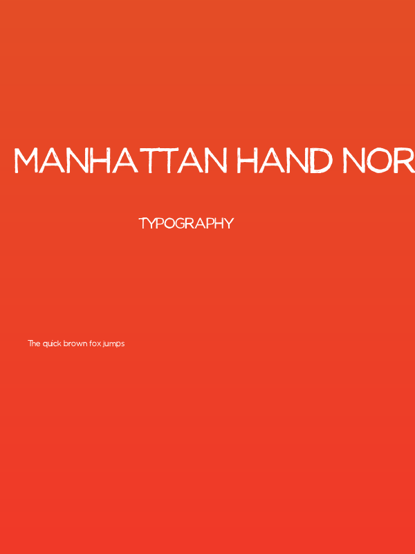 Manhattan Hand Normal Poster