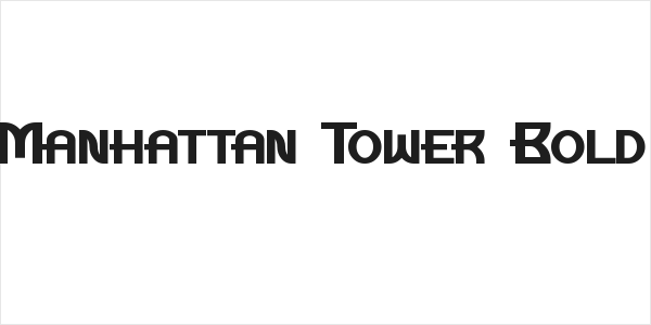 Manhattan Tower Bold Logo