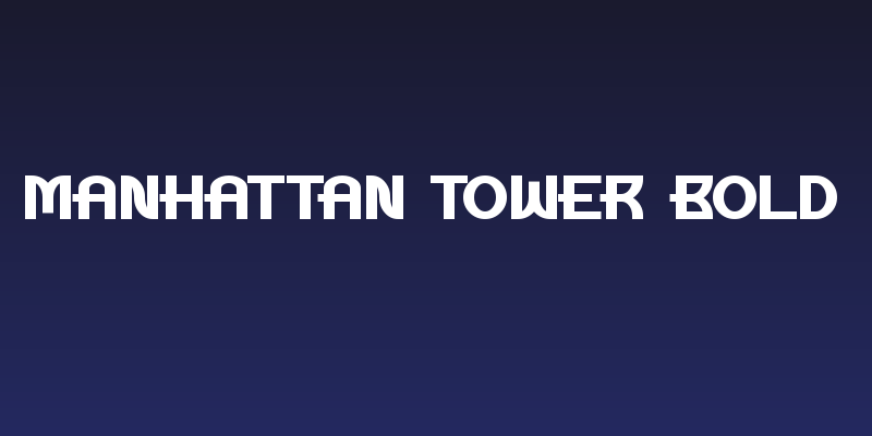 Manhattan Tower Bold Social Header