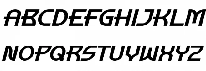 Manhattan Tower Italic 字体 小写