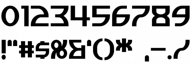 Manhattan Tower Font OTHER CHARS