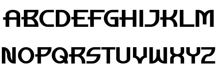 Manhattan Tower Font LOWERCASE
