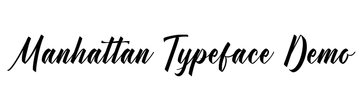 Manhattan Typeface Demo  les polices de caractères gratuit tlcharger