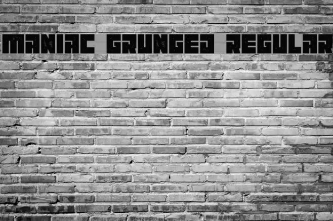 Maniac Grunged Regular Example 1