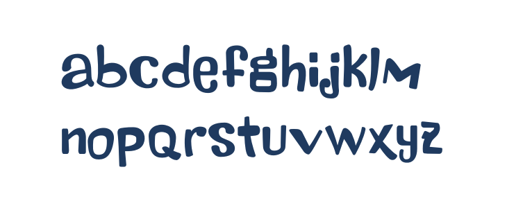 Maniac Letters Bold Lowercase