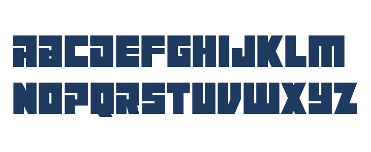 Maniac Regular Lowercase