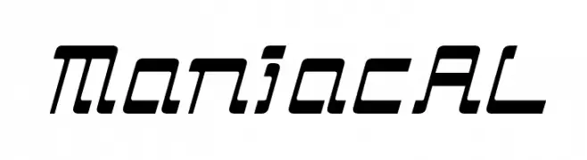 ManiacAL  免费字体下载