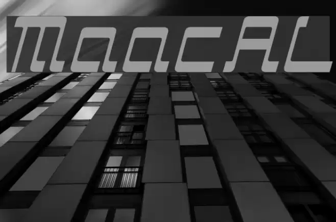 ManiacAL フォント examples