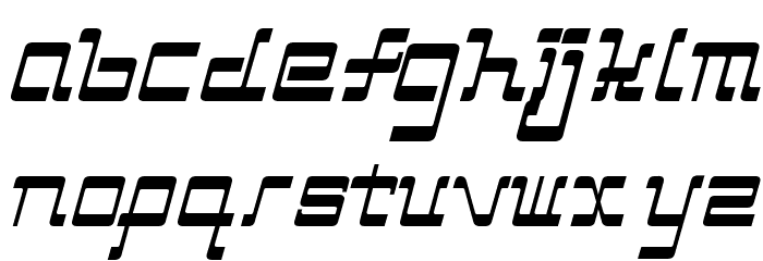 ManiacAL Font LOWERCASE