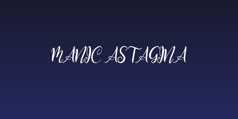 Manic Astagina Social Header