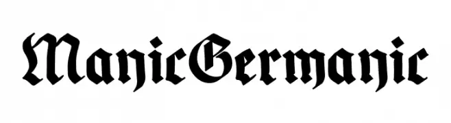 Manic Germanic Caratteri