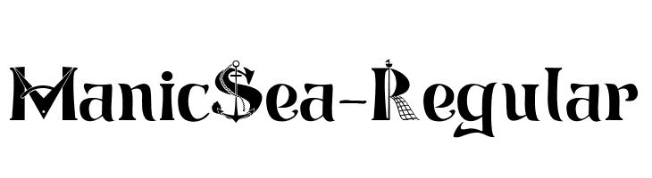 ManicSea-Regular  Fuentes Gratis Descargar
