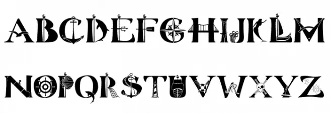 ManicSea-Regular Schriftart Groß