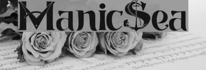 ManicSea Font examples