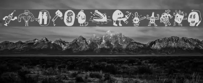 Manicomio Woodcutter Font examples