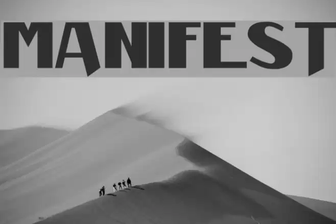 Manifest Font examples