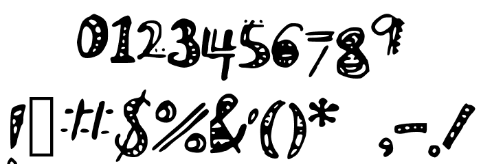 ManikManik Font OTHER CHARS