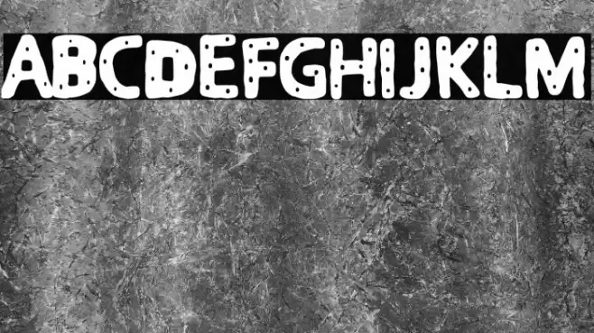 Manila City Font examples