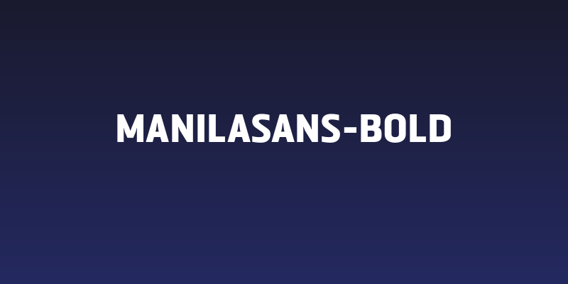 ManilaSans-Bold Social Header