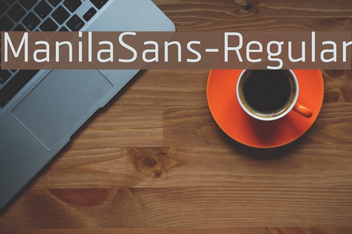 ManilaSans-Regular Font examples