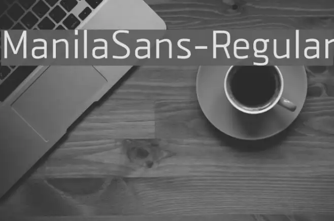 ManilaSans-Regular Example 2