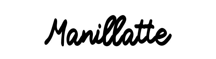 Manillatte  免费字体下载