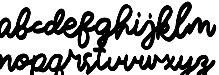 Manillatte Font LOWERCASE
