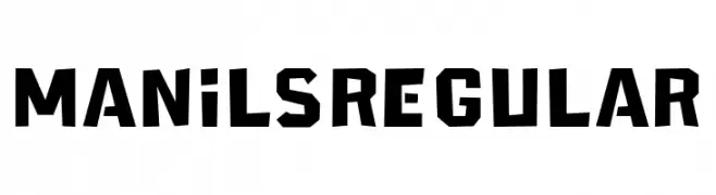 ManilsRegular  Frei Schriftart Herunterladen