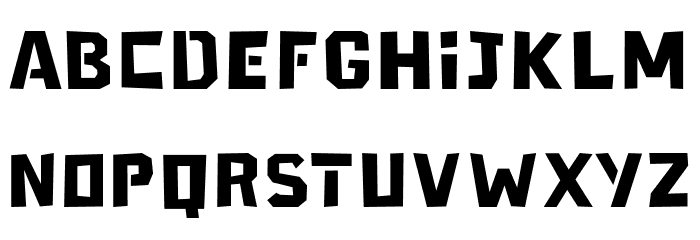 ManilsRegular Font LOWERCASE