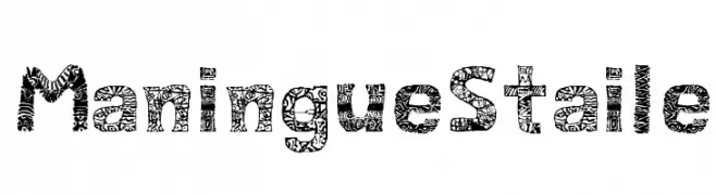 Maningue Staile  Fuentes Gratis Descargar