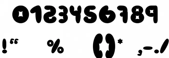 Manis Font OTHER CHARS