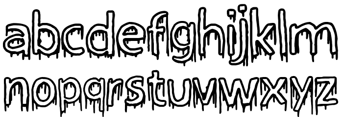 Manitas de Ministro Font LOWERCASE