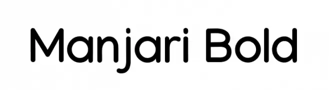 Manjari Bold  Descarca Fonturi Gratis