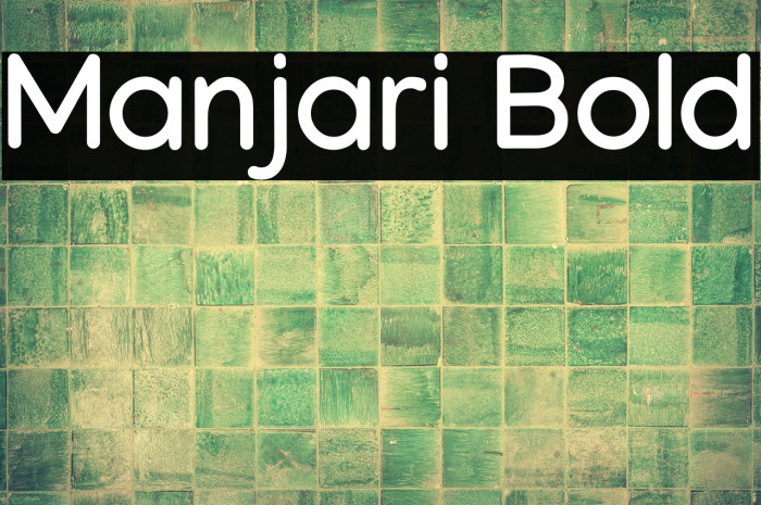 Manjari Bold Font examples