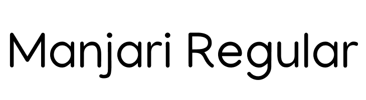 Manjari Regular Font