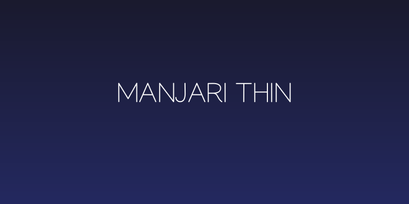 Manjari Thin Social Header