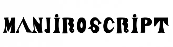 ManjiroScript  تنزيل الخطوط