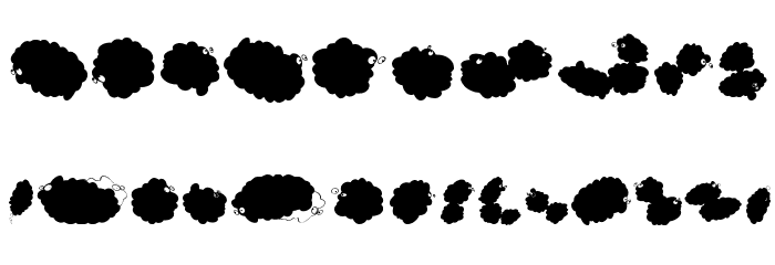MankBalloons Font OTHER CHARS