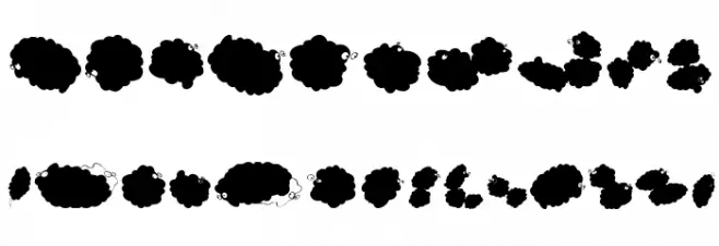 MankBalloons Font OTHER CHARS