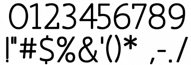 MankSans-Medium Font OTHER CHARS