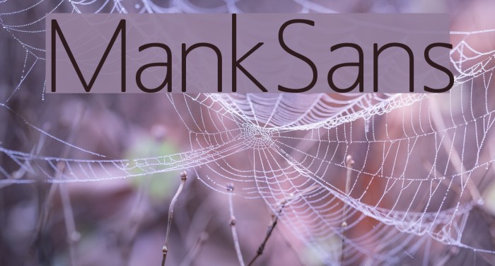 MankSans फ़ॉन्ट examples