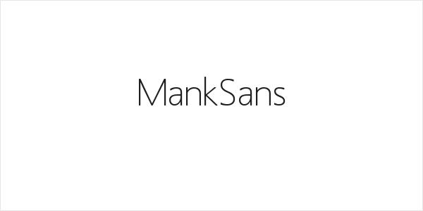 MankSans Logo
