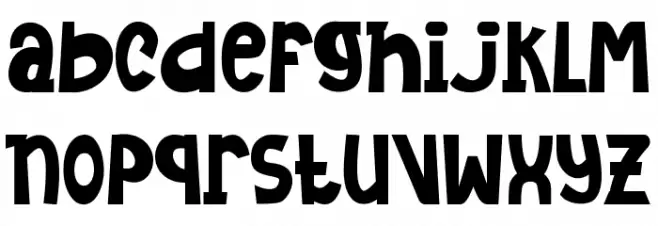 Mankey Caimel 字体 小写