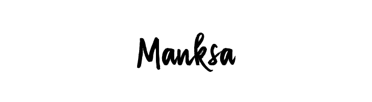 Manksa Font