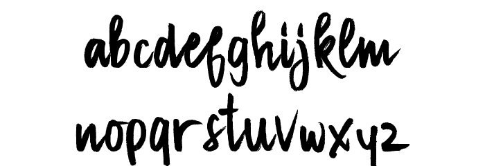 Manksa Font LOWERCASE