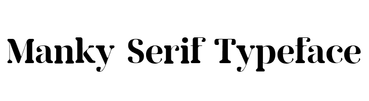Manky Serif Typeface  les polices de caractères gratuit tlcharger