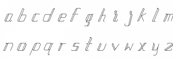 Manlangit Regular Шрифта строчной